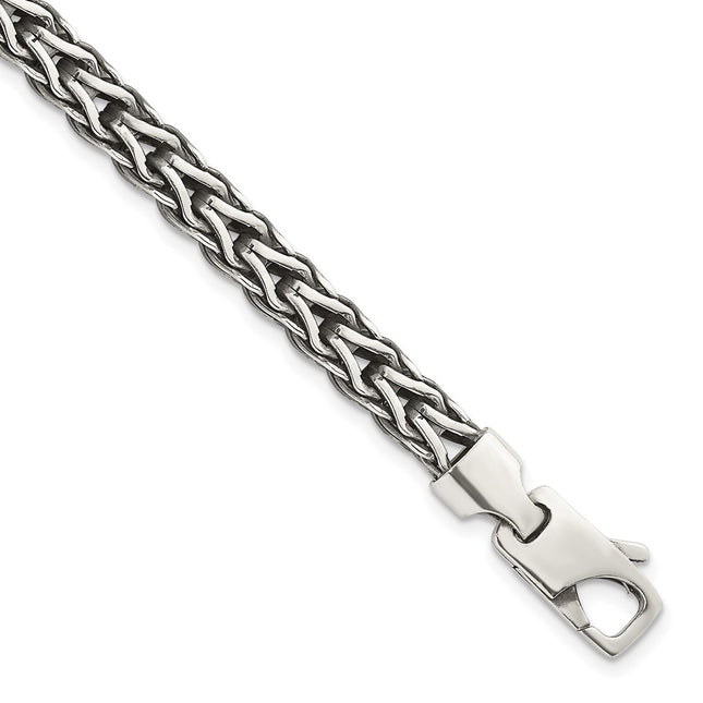 Sterling Silver Chain Bracelets Style QG6780 - Classique Jewelry Inc.