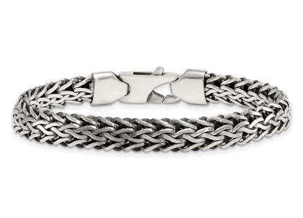 Sterling Silver Chain Bracelets Style QG6781 - Classique Jewelry Inc.