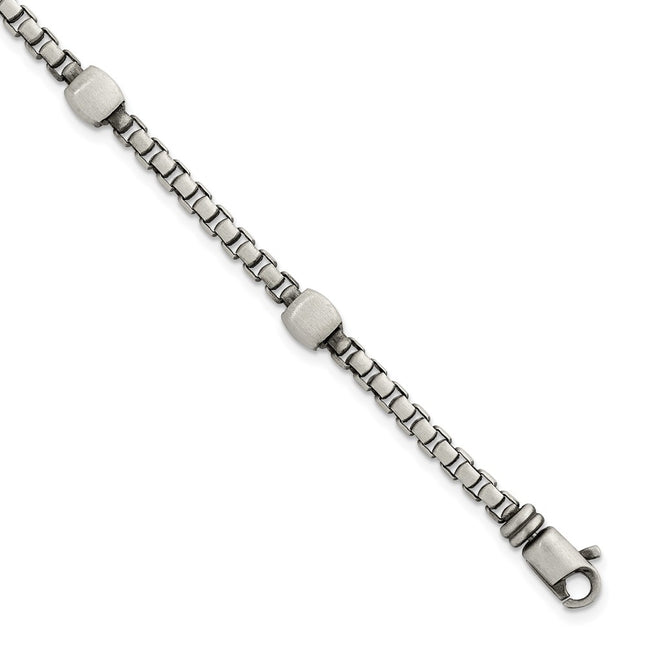 Sterling Silver Chain Bracelets Style QG6785 - Classique Jewelry Inc.
