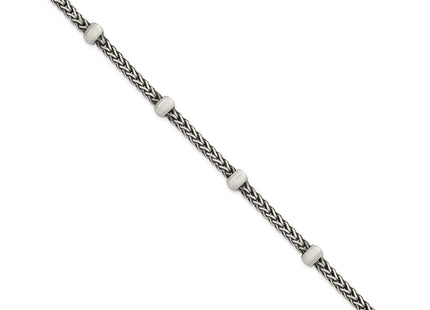 Sterling Silver Chain Bracelets Style QG6786 - Classique Jewelry Inc.
