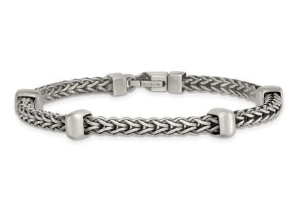 Sterling Silver Chain Bracelets Style QG6786 - Classique Jewelry Inc.