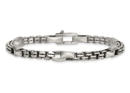 Sterling Silver Chain Bracelets Style QG6788 - Classique Jewelry Inc.