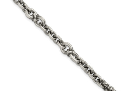 Sterling Silver Bracelets Style QG6789 - Classique Jewelry Inc.