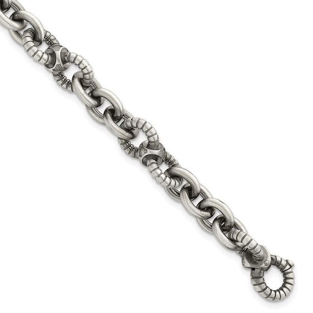 Sterling Silver Bracelets Style QG6791 - Classique Jewelry Inc.