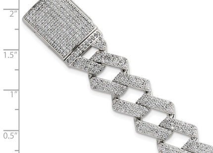 Sterling Silver Bracelets Style QG6797 - Classique Jewelry Inc.