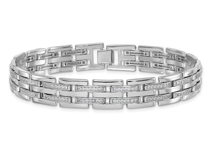 Sterling Silver Bracelets Style QG6798 - Classique Jewelry Inc.