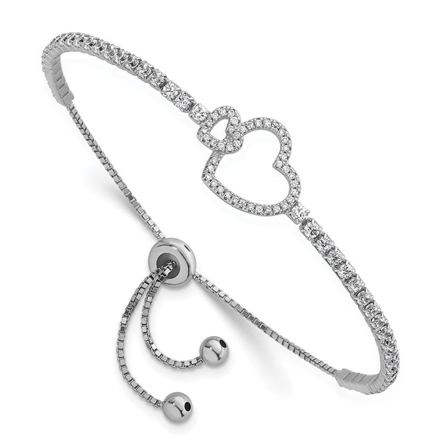 Sterling Silver Bracelets Style QG6804 - Classique Jewelry Inc.