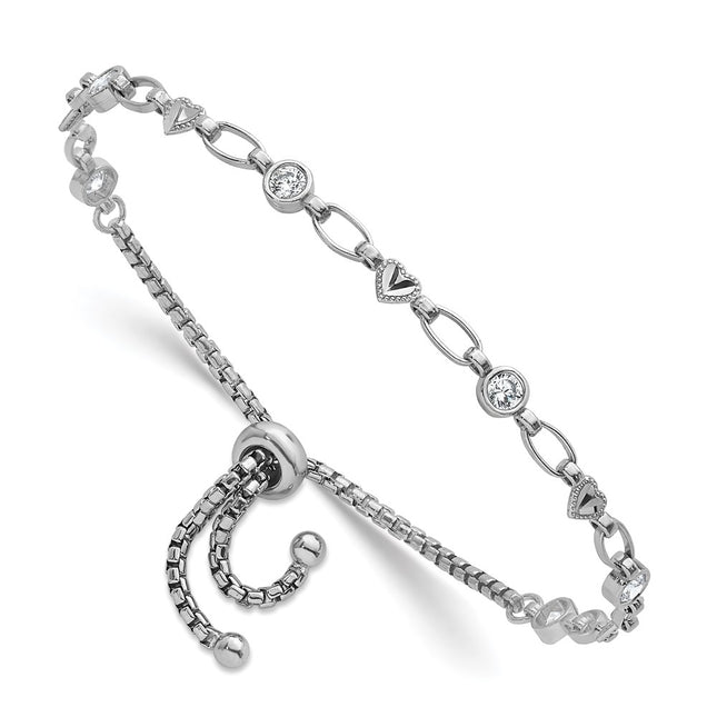 Sterling Silver Bracelets Style QG6806 - Classique Jewelry Inc.