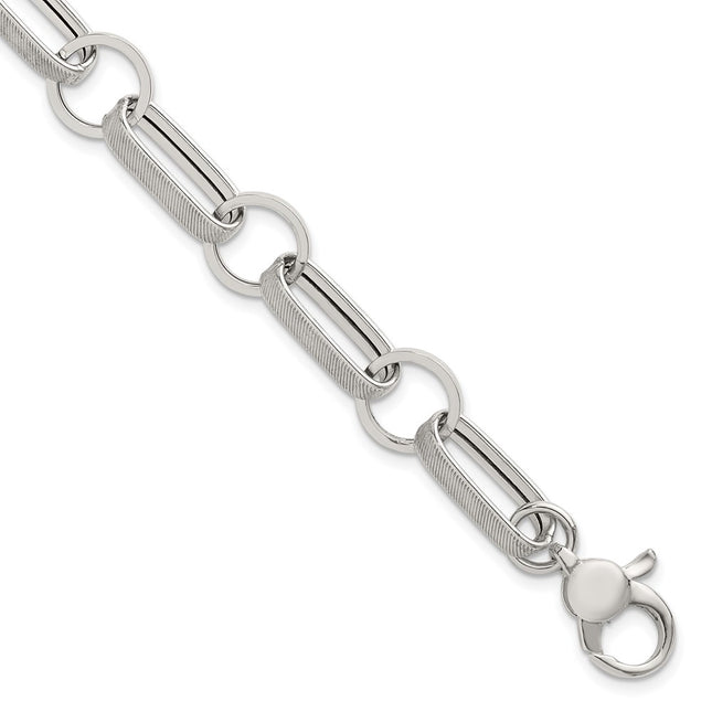 Sterling Silver Bracelets Style QG6810 - Classique Jewelry Inc.