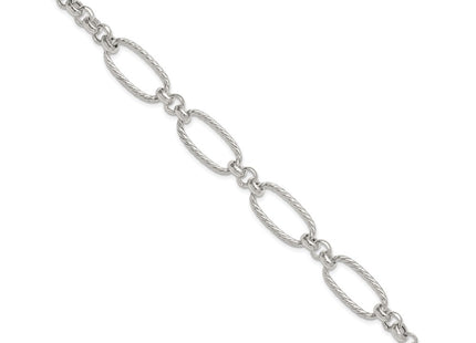 Sterling Silver Bracelets Style QG6811 - Classique Jewelry Inc.