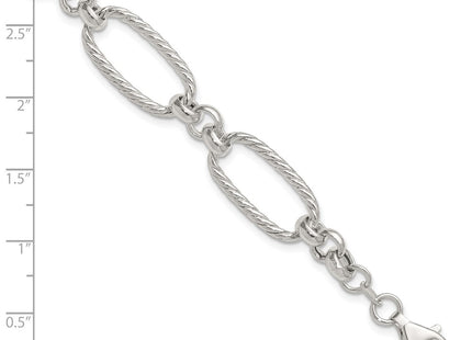 Sterling Silver Bracelets Style QG6811 - Classique Jewelry Inc.