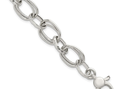 Sterling Silver Bracelets Style QG6813 - Classique Jewelry Inc.