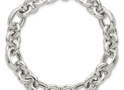 Sterling Silver Bracelets Style QG6814 - Classique Jewelry Inc.