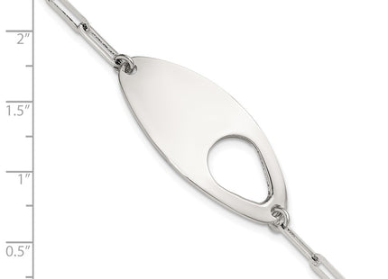 Sterling Silver Bracelets Style QG6816 - Classique Jewelry Inc.