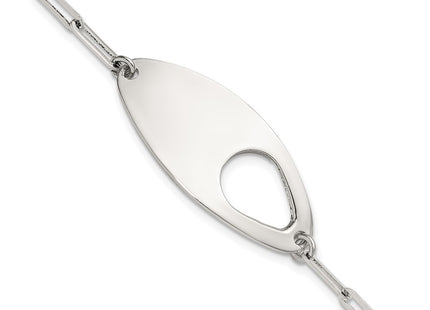 Sterling Silver Bracelets Style QG6816 - Classique Jewelry Inc.