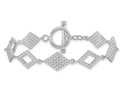 Sterling Silver Bracelets Style QG6817 - Classique Jewelry Inc.
