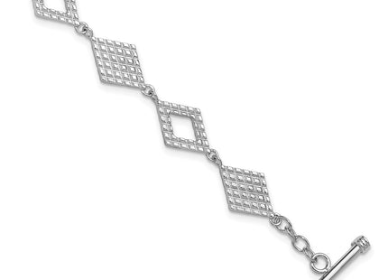 Sterling Silver Bracelets Style QG6817 - Classique Jewelry Inc.
