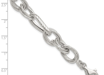 Sterling Silver Bracelets Style QG6818 - Classique Jewelry Inc.