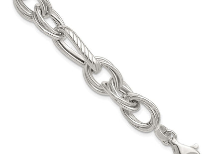 Sterling Silver Bracelets Style QG6818 - Classique Jewelry Inc.