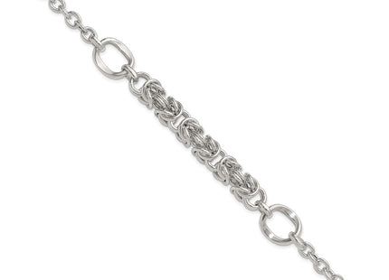 Sterling Silver Bracelets Style QG6819 - Classique Jewelry Inc.