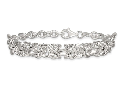 Sterling Silver Bracelets Style QG6819 - Classique Jewelry Inc.