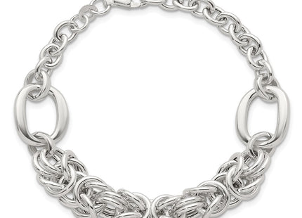 Sterling Silver Bracelets Style QG6819 - Classique Jewelry Inc.