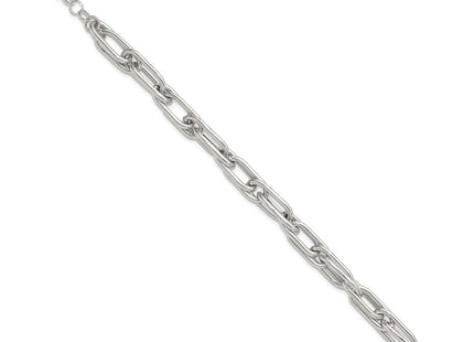 Sterling Silver Bracelets Style QG6821 - Classique Jewelry Inc.