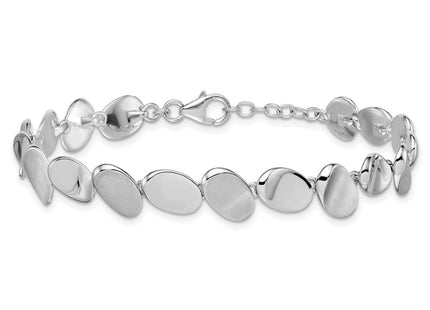 Sterling Silver Bracelets Style QG6822 - Classique Jewelry Inc.