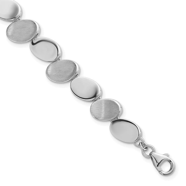 Sterling Silver Bracelets Style QG6822 - Classique Jewelry Inc.