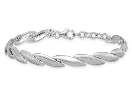 Sterling Silver Bracelets Style QG6823 - Classique Jewelry Inc.