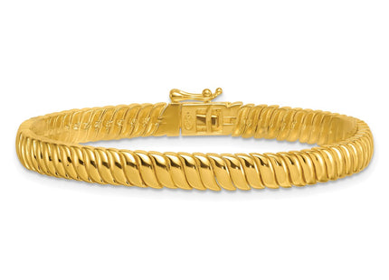 Sterling Silver Bracelets Style QG6825GP - Classique Jewelry Inc.