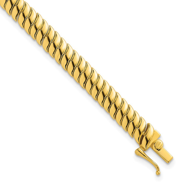 Sterling Silver Bracelets Style QG6825GP - Classique Jewelry Inc.