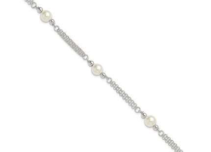 Sterling Silver Bracelets Style QG6827 - Classique Jewelry Inc.