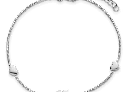 Sterling Silver Bracelets Style QG6830 - Classique Jewelry Inc.
