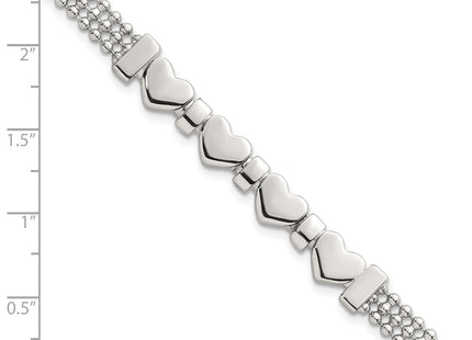Sterling Silver Bracelets Style QG6831 - Classique Jewelry Inc.