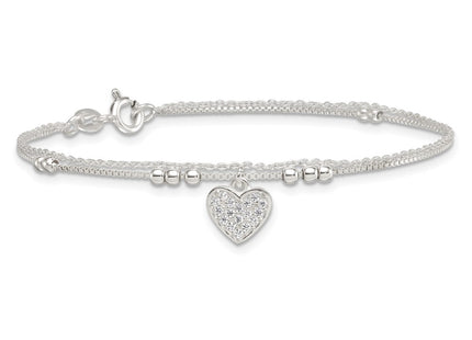 Sterling Silver Bracelets Style QG6833 - Classique Jewelry Inc.