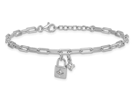 Sterling Silver Bracelets Style QG6835 - Classique Jewelry Inc.