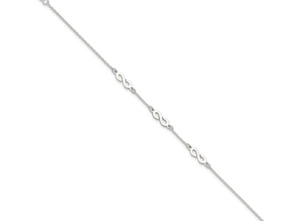 Sterling Silver Bracelets Style QG6836 - Classique Jewelry Inc.