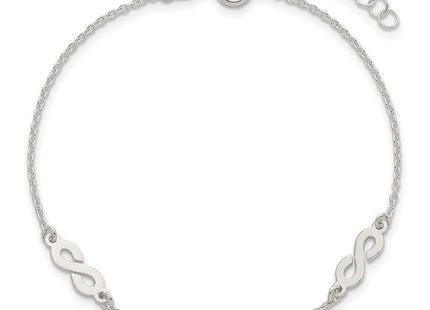 Sterling Silver Bracelets Style QG6836 - Classique Jewelry Inc.