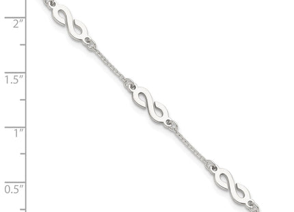 Sterling Silver Bracelets Style QG6836 - Classique Jewelry Inc.