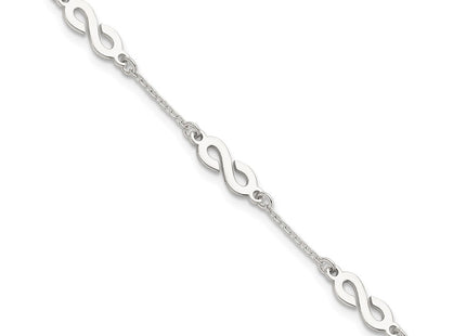Sterling Silver Bracelets Style QG6836 - Classique Jewelry Inc.