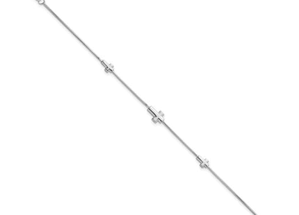 Sterling Silver Bracelets Style QG6838 - Classique Jewelry Inc.