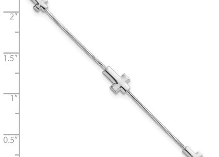 Sterling Silver Bracelets Style QG6838 - Classique Jewelry Inc.