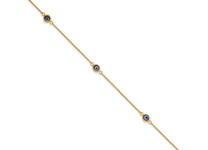 Sterling Silver Bracelets Style QG6840GP - Classique Jewelry Inc.