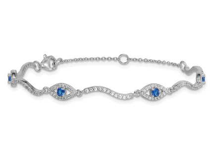 Sterling Silver Bracelets Style QG6843 - Classique Jewelry Inc.