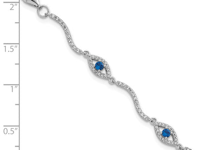 Sterling Silver Bracelets Style QG6843 - Classique Jewelry Inc.