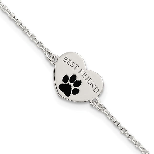 Sterling Silver Bracelets Style QG6847 - Classique Jewelry Inc.