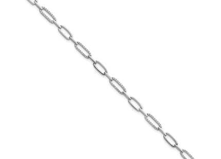 Sterling Silver Bracelets Style QG6849 - Classique Jewelry Inc.