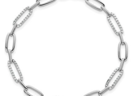 Sterling Silver Bracelets Style QG6849 - Classique Jewelry Inc.