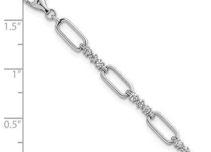 Sterling Silver Bracelets Style QG6850 - Classique Jewelry Inc.